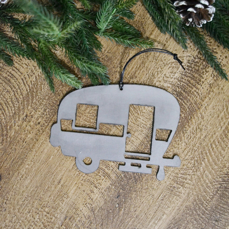 Camper - Metal Ornament