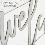 You & Me - Metal Sign