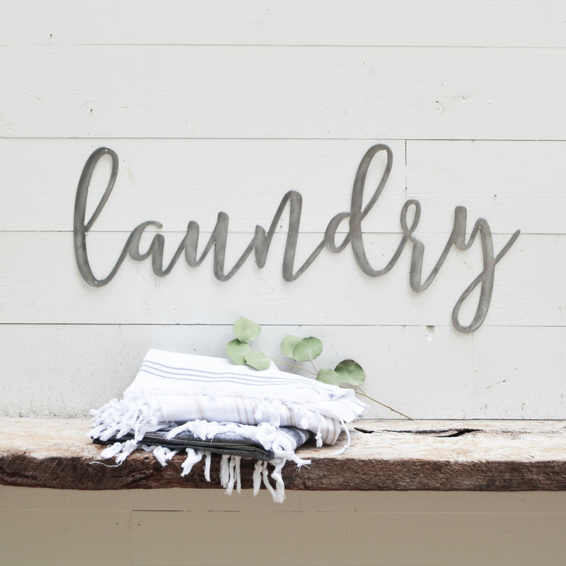 Laundry - Metal Word