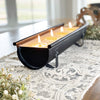 BUNDLE Cotton Printed Table Runner + Black Chicken Feeder Candle