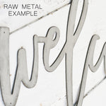 Hello Arrow  - Metal Sign