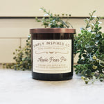 Apple Pear Pie Candle - Amber Jar