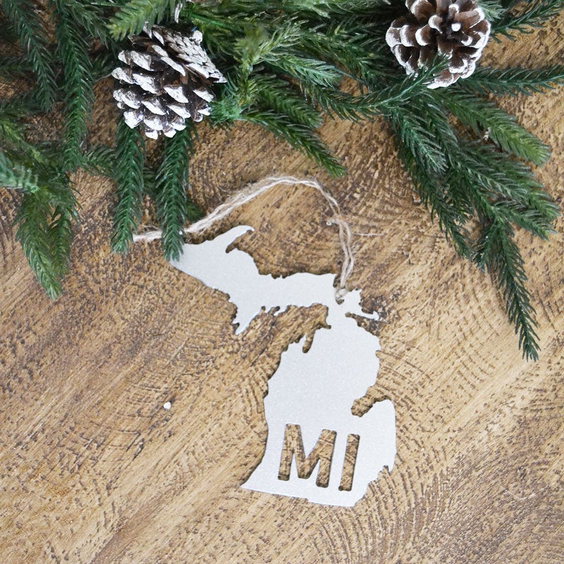 Michigan - Metal Ornament