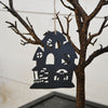 Haunted House - Metal Ornament