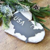 USA - Metal Ornament