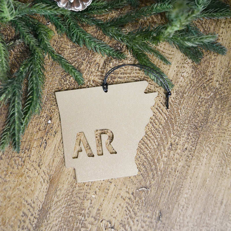Arkansas - Metal Ornament