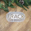Track - Metal Ornament