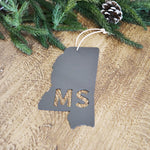 Mississippi - Metal Ornament