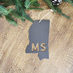 Mississippi - Metal Ornament