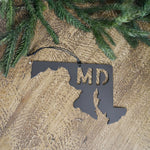 Maryland - Metal Ornament