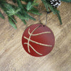 Basketball - Metal Ornament