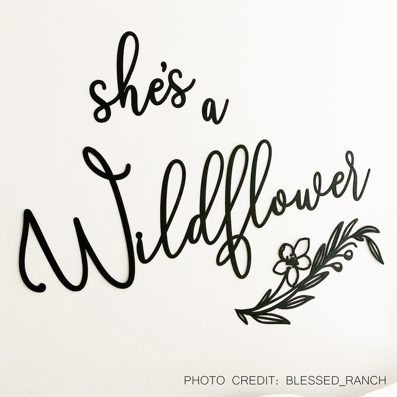 She's a Wildflower - Metal Phrase