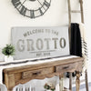 Welcome to the Grotto -  Metal Sign