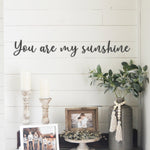You are my sunshine - Metal Phrase